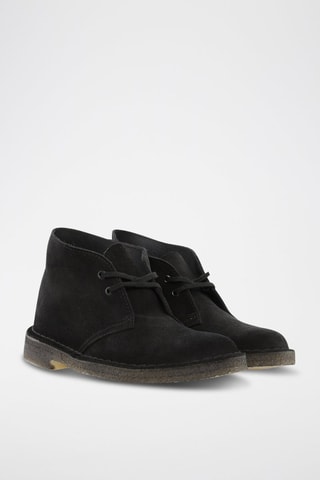 Bottines en nubuck Desert - Noir