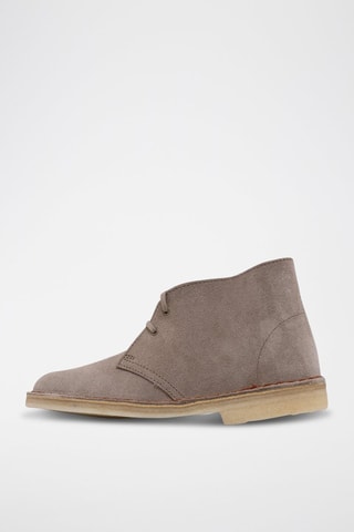 Bottines en nubuck Desert - Beige