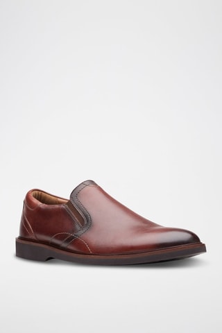 Slip-on en cuir Malwood Easy - Marron