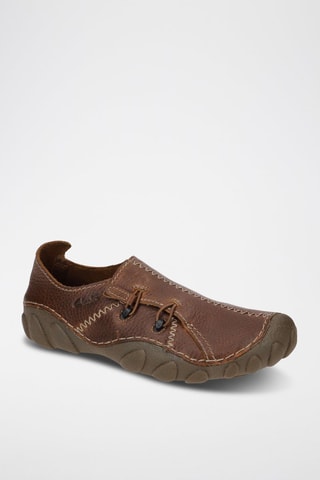 Slip-on en cuir Mamo - Marron