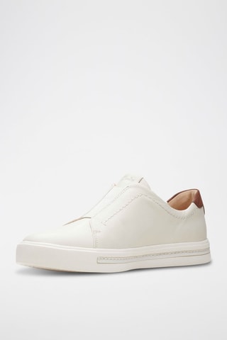 Slip-on en cuir Un - Blanc