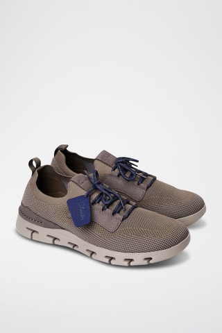 Baskets en nubuck Nature X Lo - Taupe