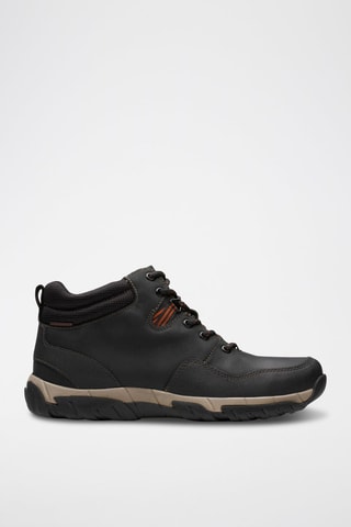 Baskets montantes en cuir Walbeck - Noir