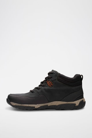 Baskets montantes en cuir Walbeck - Noir