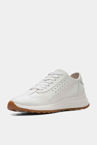 Baskets en cuir DashLite - Blanc