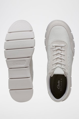 Baskets en cuir Nature X One - Blanc
