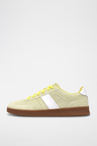 Baskets en cuir - Vert