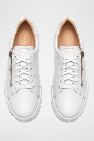 Baskets plateformes en cuir Hollyrose - Blanc