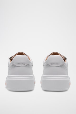 Baskets plateformes en cuir Hollyrose - Blanc