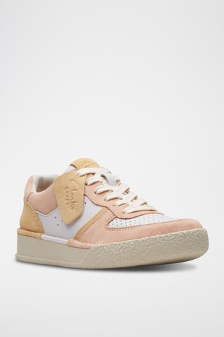 Baskets en nubuck CraftCup - Saumon