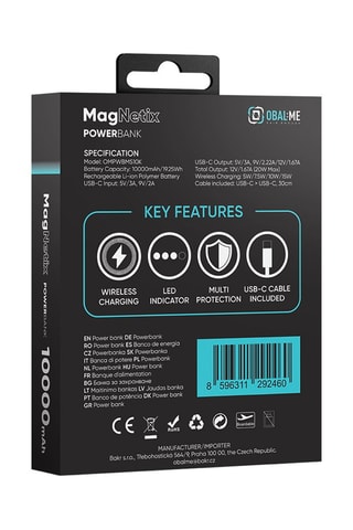 Batterie externe USB-C MagNetix PowerBank - 10000 mAh