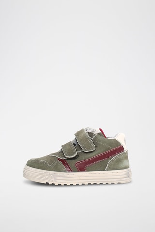 Baskets en cuir de veau - Kaki