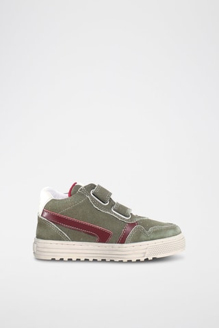 Baskets en cuir de veau - Kaki