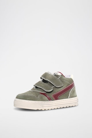 Baskets en cuir de veau - Kaki