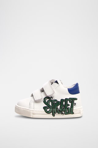 Baskets en cuir - Blanc