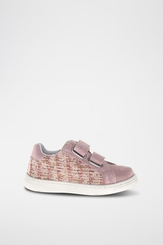 Baskets en cuir - Rose
