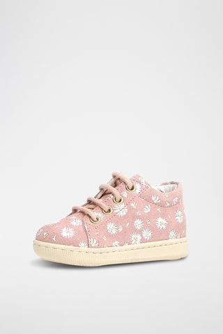 Bottines en nubuck - Rose