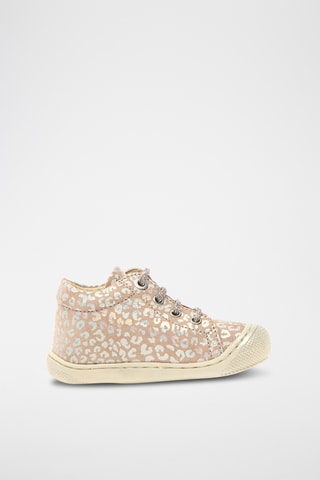 Bottines en cuir - Beige