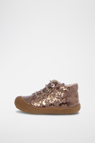 Bottines en nubuck - Taupe