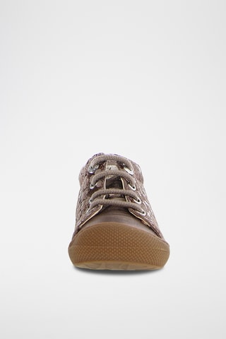 Bottines en nubuck - Taupe