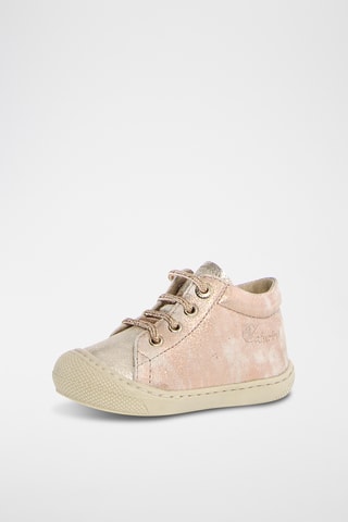 Bottines en cuir - Argenté