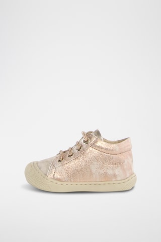 Bottines en cuir - Argenté