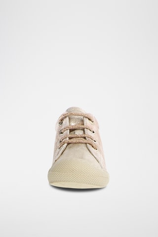Bottines en cuir - Argenté