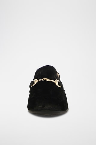 Mocassins en velours - Noir