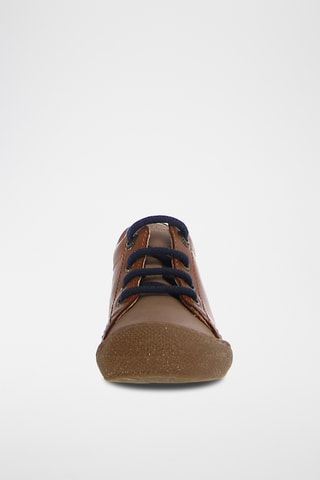 Bottines en cuir - Marron