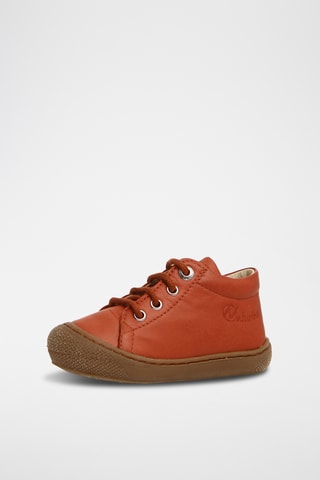 Bottines en cuir - Rouge