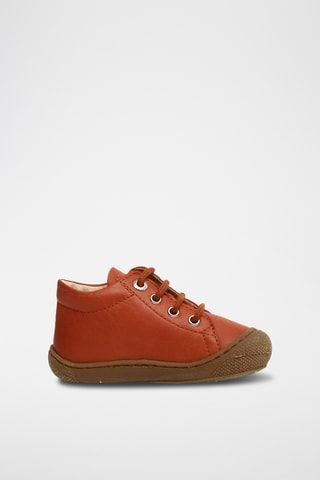 Bottines en cuir - Rouge