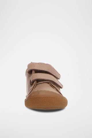 Bottines en cuir - Beige