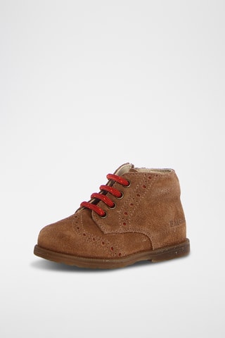 Bottines en nubuck - Marron