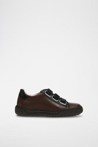 Baskets en cuir - Noir