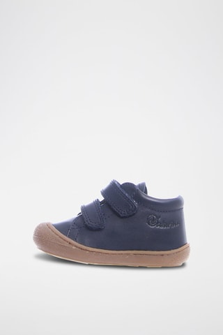 Bottines en cuir nappa Cocoon - Bleu