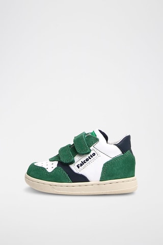 Baskets en cuir - Vert
