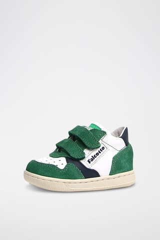 Baskets en cuir - Vert
