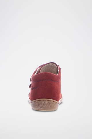 Baskets en nubuck - Rouge