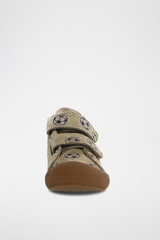 Bottines en nubuck - Bleu marine