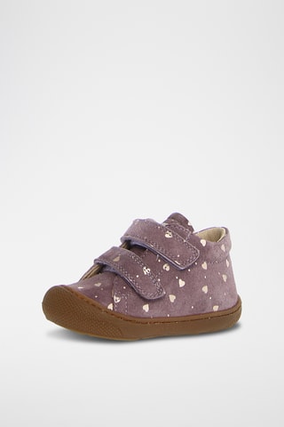 Bottines en nubuck - Rose