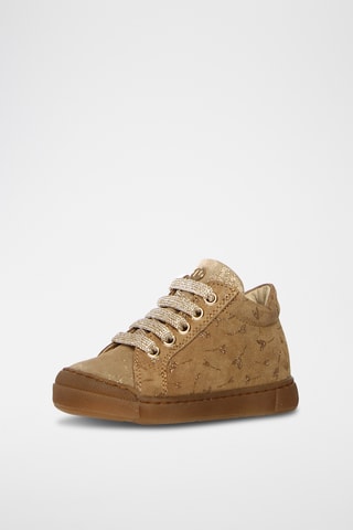Bottines en nubuck - Beige