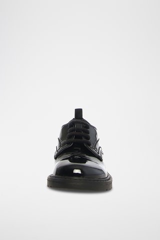 Derbys en cuir verni - Noir