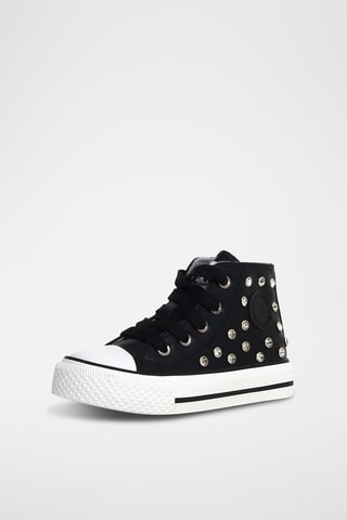 Bottines en cuir - Noir