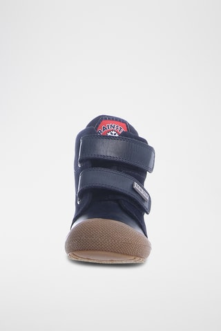 Bottines en cuir - Bleu