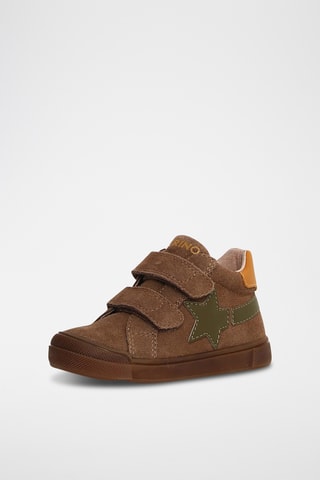 Bottines en nubuck - Marron