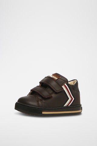 Baskets en cuir - Marron