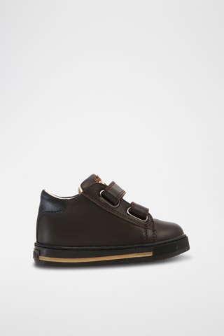 Baskets en cuir - Marron