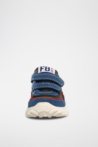 Baskets en nubuck - Bleu
