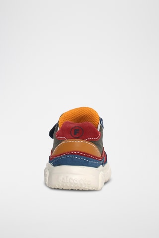 Baskets en nubuck - Bleu