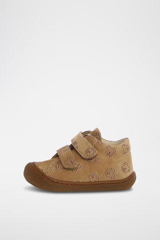 Bottines en nubuck - Marron